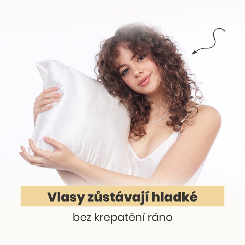 Bez křepatění ráno - hladké vlasy.