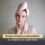 Šetrný hedvábný turban pro péči o jemné, poškozené nebo prodloužené vlasy.