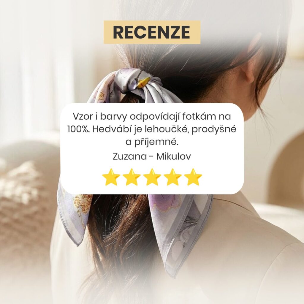 Recenze na Hedvábný šátek SIMIsilk