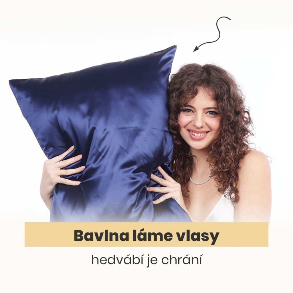 Hedvábí 22 Momme poskytuje šetrnou péči pleti i vlasům během celé noci. V nabídce je také maska v identické barvě.