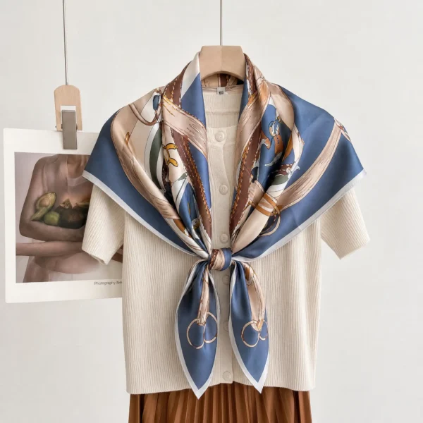 Hedvábný šátek - Serena Silk (90x90cm)