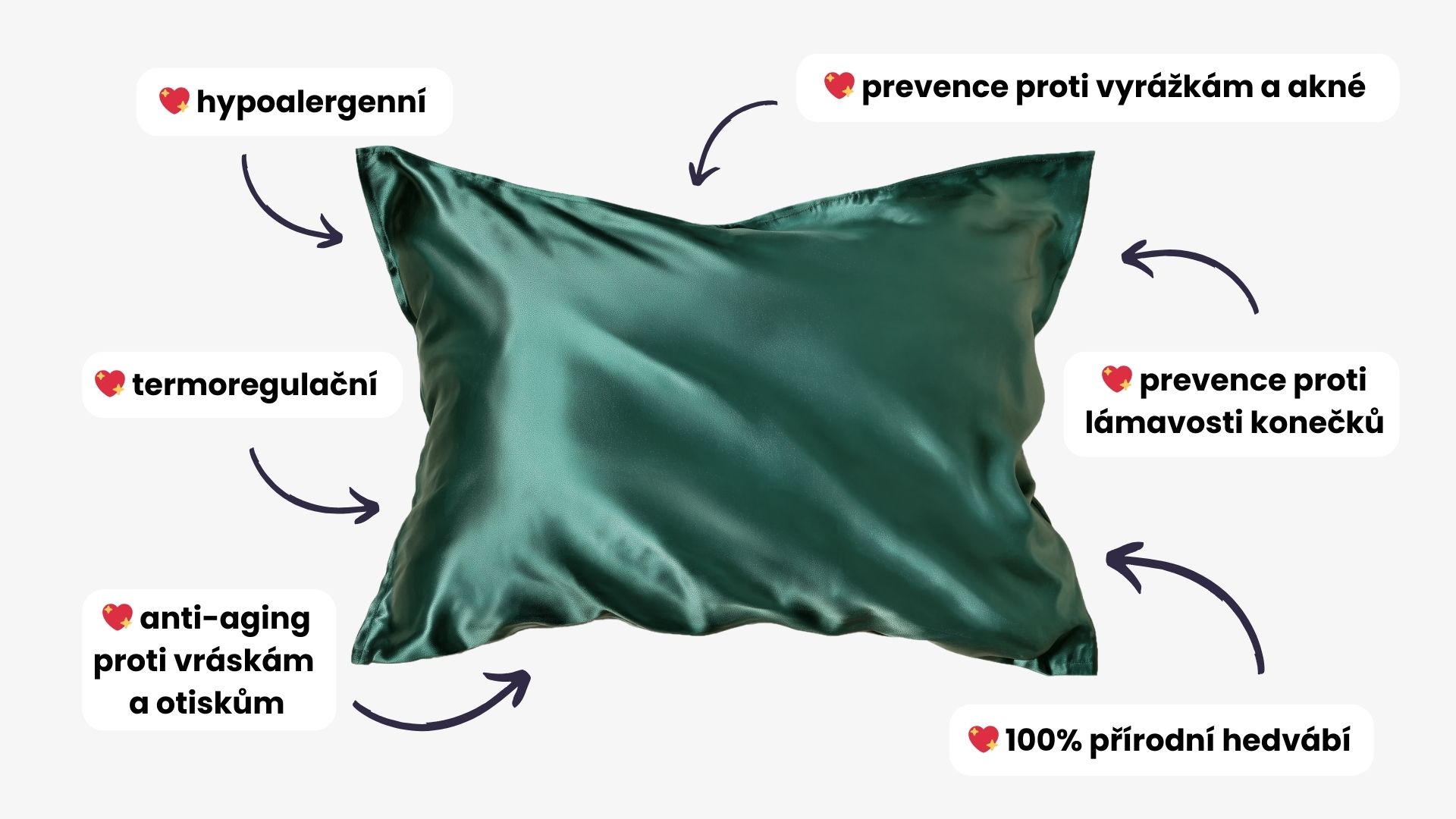 Vyspěte se do krásy v nejjemnějším morušovém hedvábí.