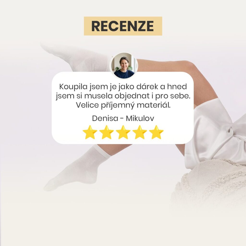 Hedvábné ponožky – pocit hladkých a jemných nohou každý den