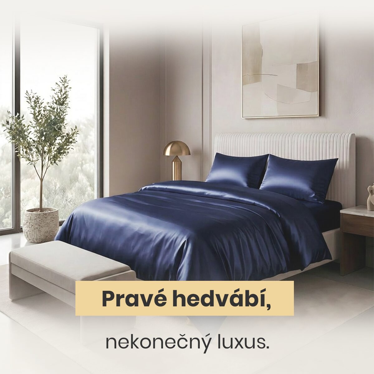 Hedvábné povlečení na přikrývku 140 × 200 Modrý topas z pravého morušového hedvábí