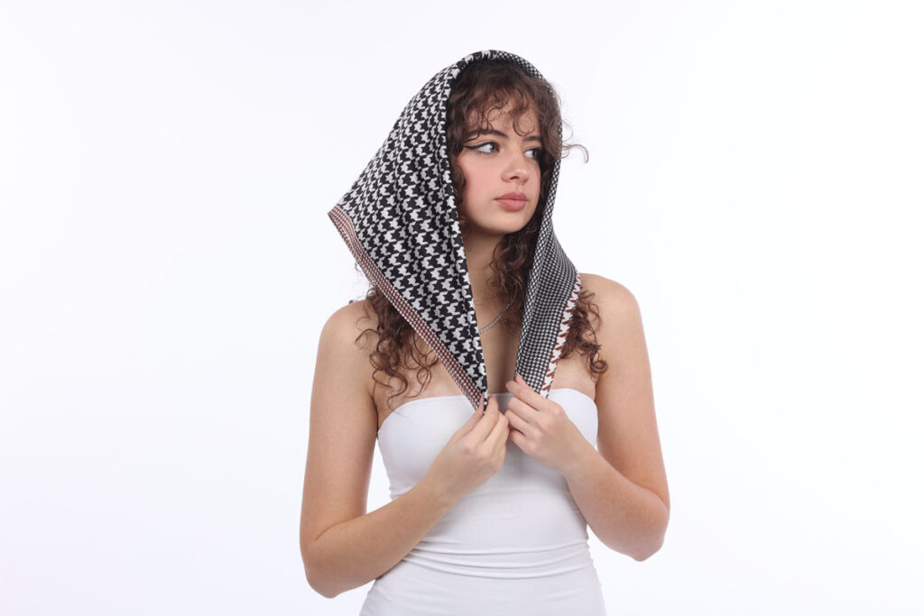 SIMIsilk – prémiový šátek Desert Sand z morušového hedvábí