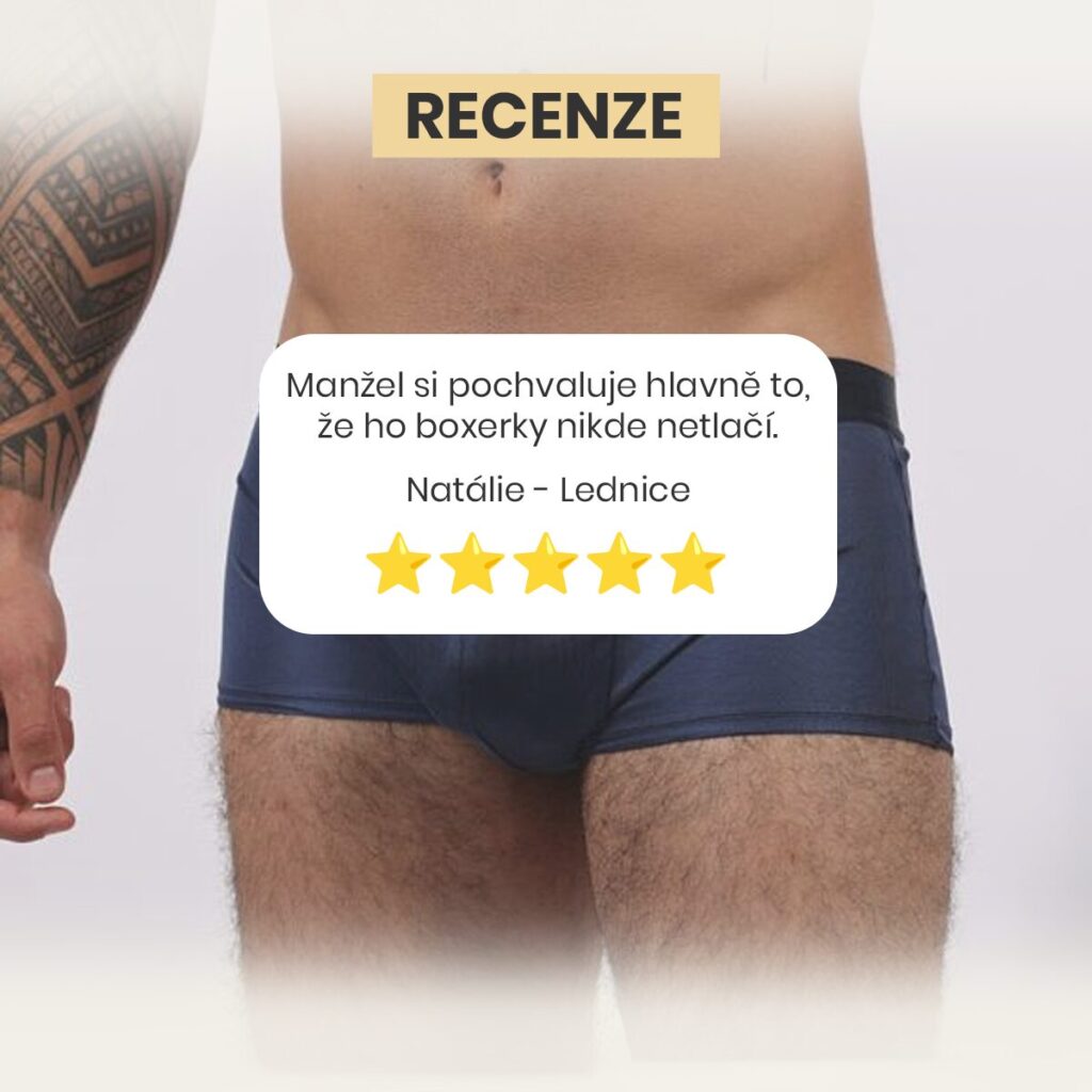 Recenzia na Pánské hedvábné boxerky