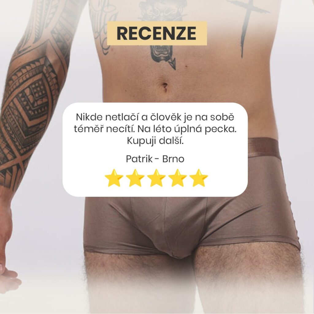 Recenzia na Pánské hedvábné boxerky