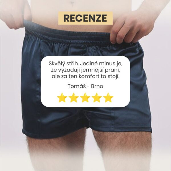 Recenzia na Pánské hedvábné boxerky