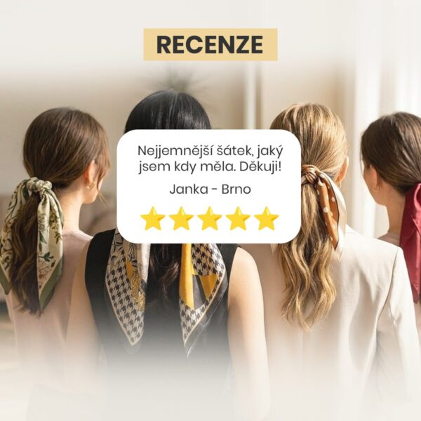 Hedvábný šátek - recenze SIMIsilk
