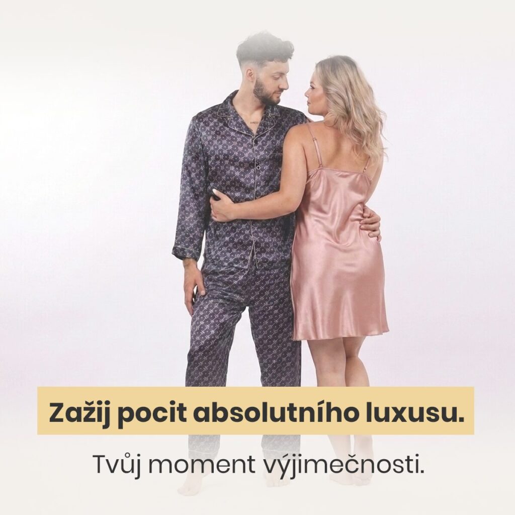 Simonett luxusní nočný košilka růžové zlato (S, M, L, XL)
