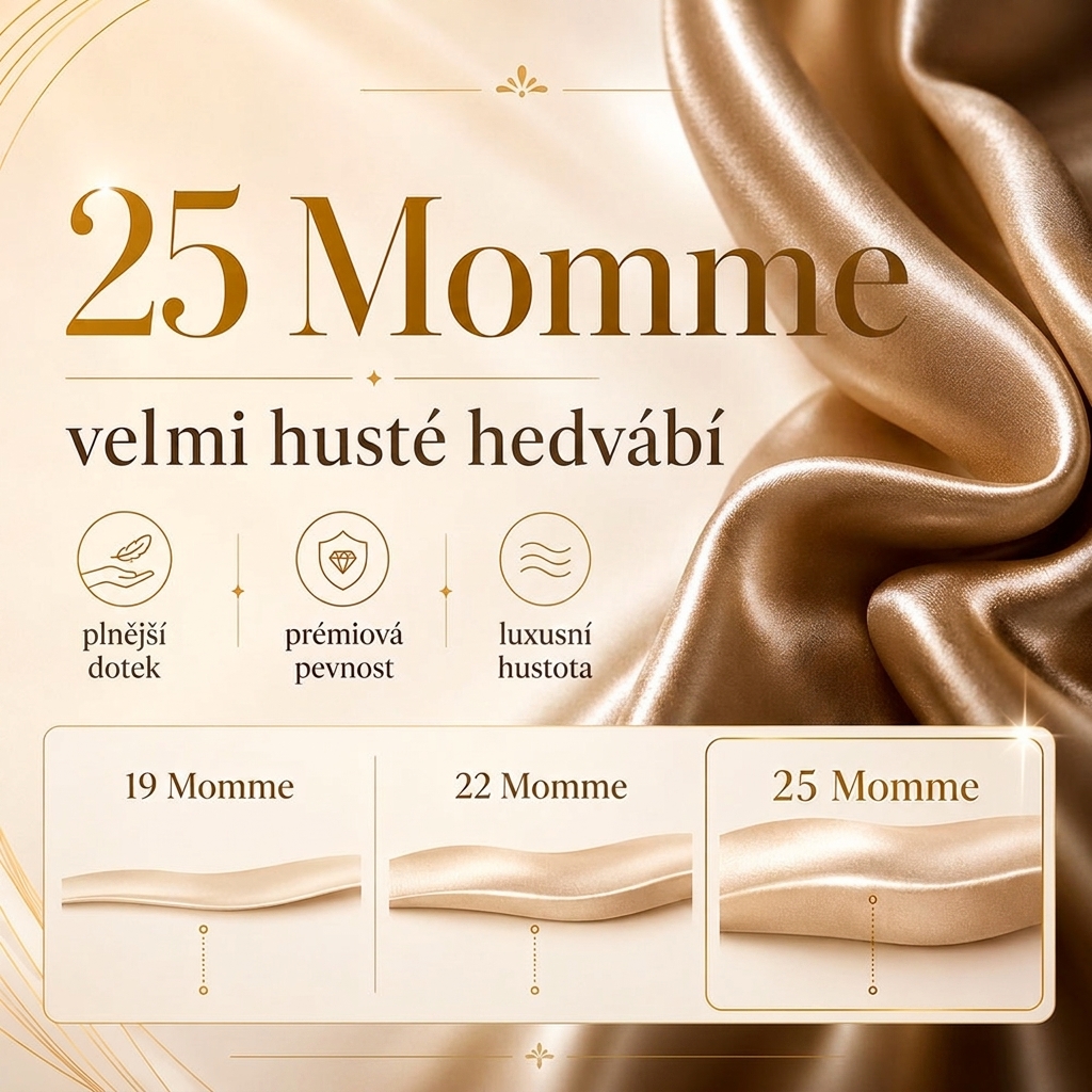 25 Momme: co znamená při hedvábí a je vždy lepší než 22 Momme
