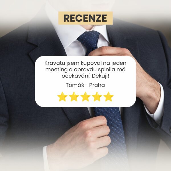 Recenze na produkt - Pánská hedvábná kravata